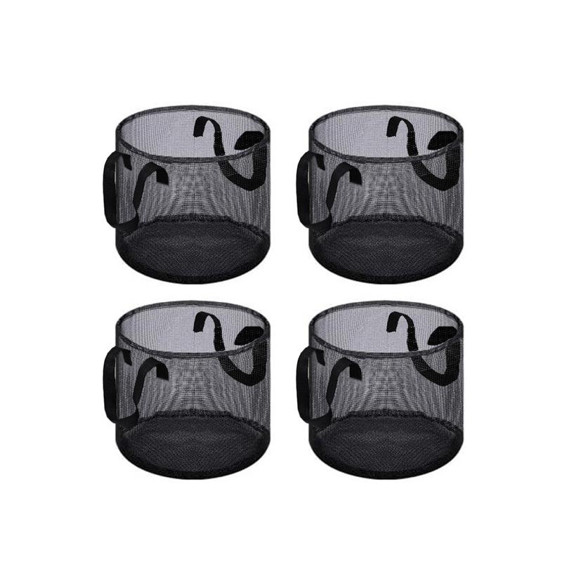 Netz-Wasserpflanzenkörbe für Teichbepflanzung mit integriertem Griff für praktische Platzierung und