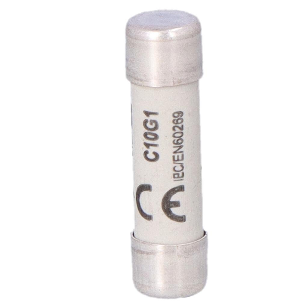 Cylindrical insert 10 x 38 1A GG 500V AC CYLINDRICAL FUSE 10 x 38 1A