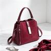 HIFASHION Suede Genuine Leather Bucket Bags For Women 2026 Luxury Retro Top Handle Purse Designer Office Shoulder Crossbody Bags