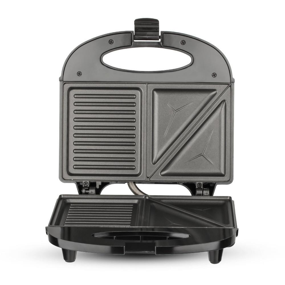 750W Mini Waffle Machine Household Multi Functional Breakfast Machine Double Sided Heating Sandwich Maker