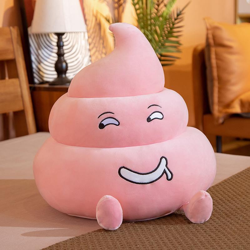 Nice 25cm/35/45CM Funny Poop Plushie Toys Simulation Faeces Pillow Stuffed Soft Creative Sofa Cushion Interesting Birthday Gifts