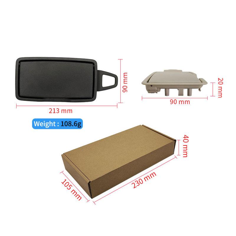Car Interior Front Sun Shade Visor Makeup Cosmetic Mirror Cover For Mercedes Benz S Class W222 2014- S300 S320 S350 S400