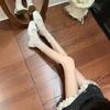 Französische Mary Jane Schuhe mit eckiger Spitze Damen 2025 neuer Sommer mit Rock sanfte kleine Lederschuhe vielseitige Schuhe mit dickem Absatz