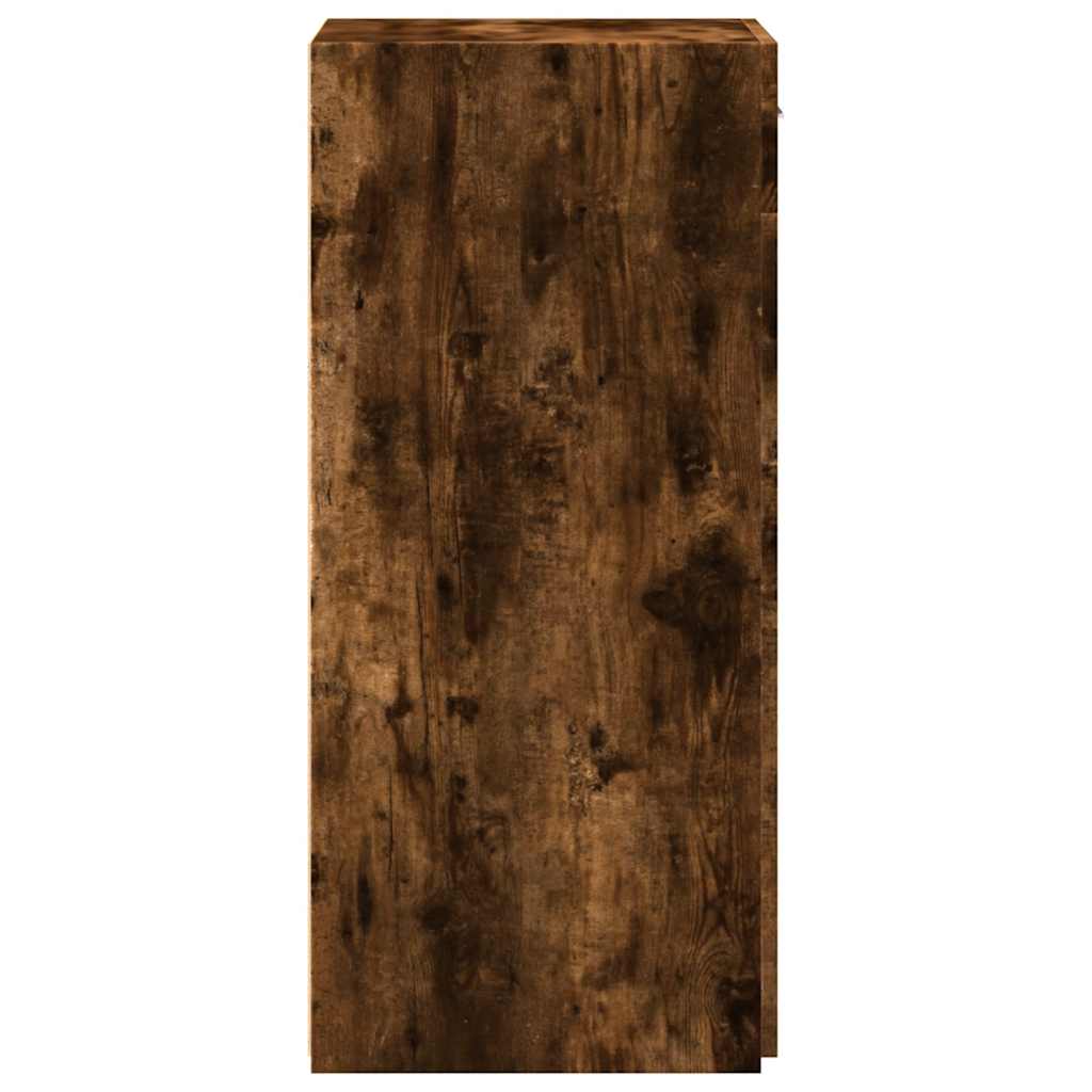 Vidaxl Cabinet, Smoked Oak, 45X42.5X93 Cm, Wood-Based Material