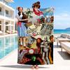 Wonderful Wizard Adventure Beach Towel, Microfiber Beach Towel, Perfect For Pool, Beach, Travel, Home Decor Beach Party Fan gifts
