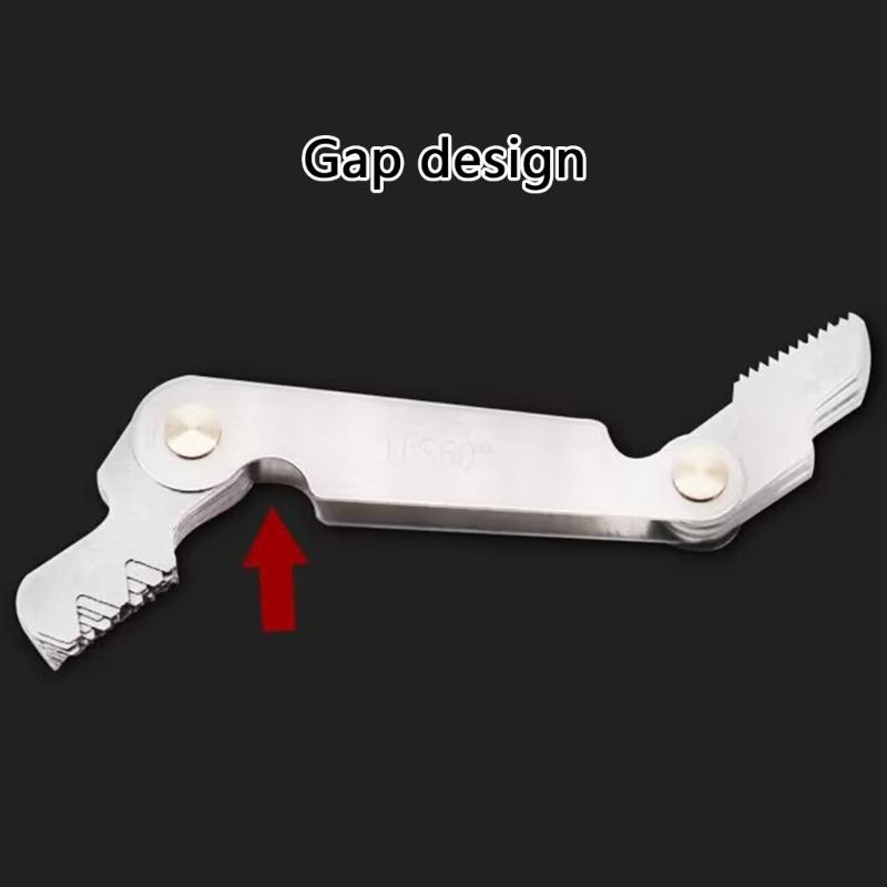 Professional Thread Measuring Tool High Accuracy Screw Pitches Gauges Easy to Use for Engineers Repair Man & DIY Projects