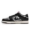 Quartersnacks X Nike Dunk Low SB Little Debbies Zebra Cakes Unisex Sneakers Black DM3510-001