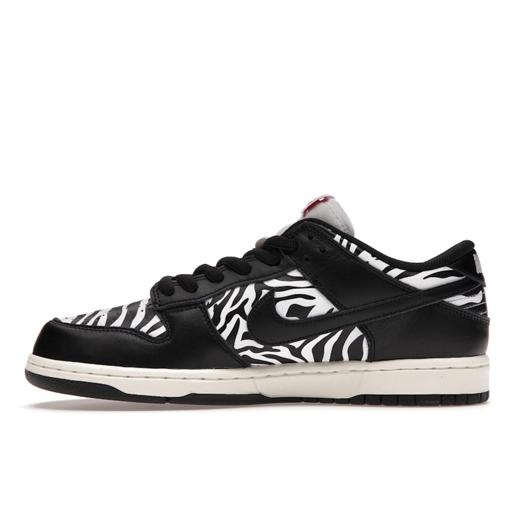 Quartersnacks X Nike Dunk Low SB Little Debbies Zebra Cakes Unisex Sneakers Black DM3510-001