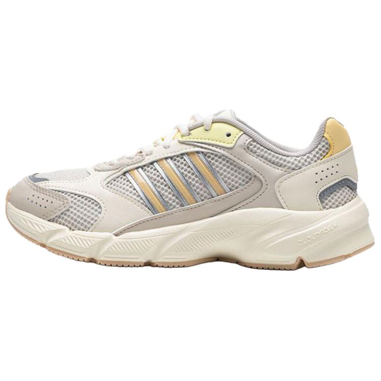 Adidas Crazychaos Versatile Comfortable Non-Slip Durable Low-Top Running Shoes Women Sneakers Beige JP8051