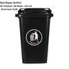 YIXI 30L Household Classified Trash Can
