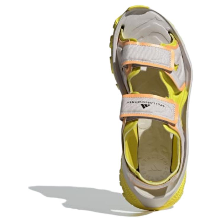 New Adidas Stella McCartney X Adidas Women's Hika Outdoor Sandal 'Chalk Pearl Bright Yellow' IF1534