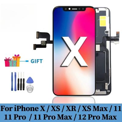 Tft LCD For iPhone X XR Xs Max 11 Pro Max 12 Pro LCD Display Touch Screen Digitizer Assembly No Dead Pixel Replacement