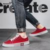 Tênis Masculino Lona Ventilado Macio e Confortável Sapatos Esportivos e de Lazer para Homens Mocassins Antiderrapante Resistente ao Desgaste Moda