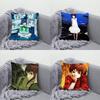 S-Serial Experiments Lain Pillowcases Bedroom Living Room Sofa Home Decor Polyester Cushion Cover with Zipper