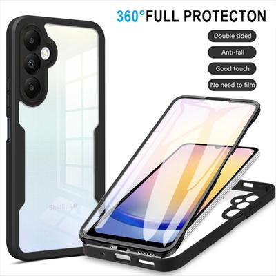 360 Heltäckande Skärmskydd Genomskinligt Fodral För Samsung Galaxy A82 A73 A72 A71 A55 A54 A53 A51 A35 A34 A33 A25 M53 M33 Cover
