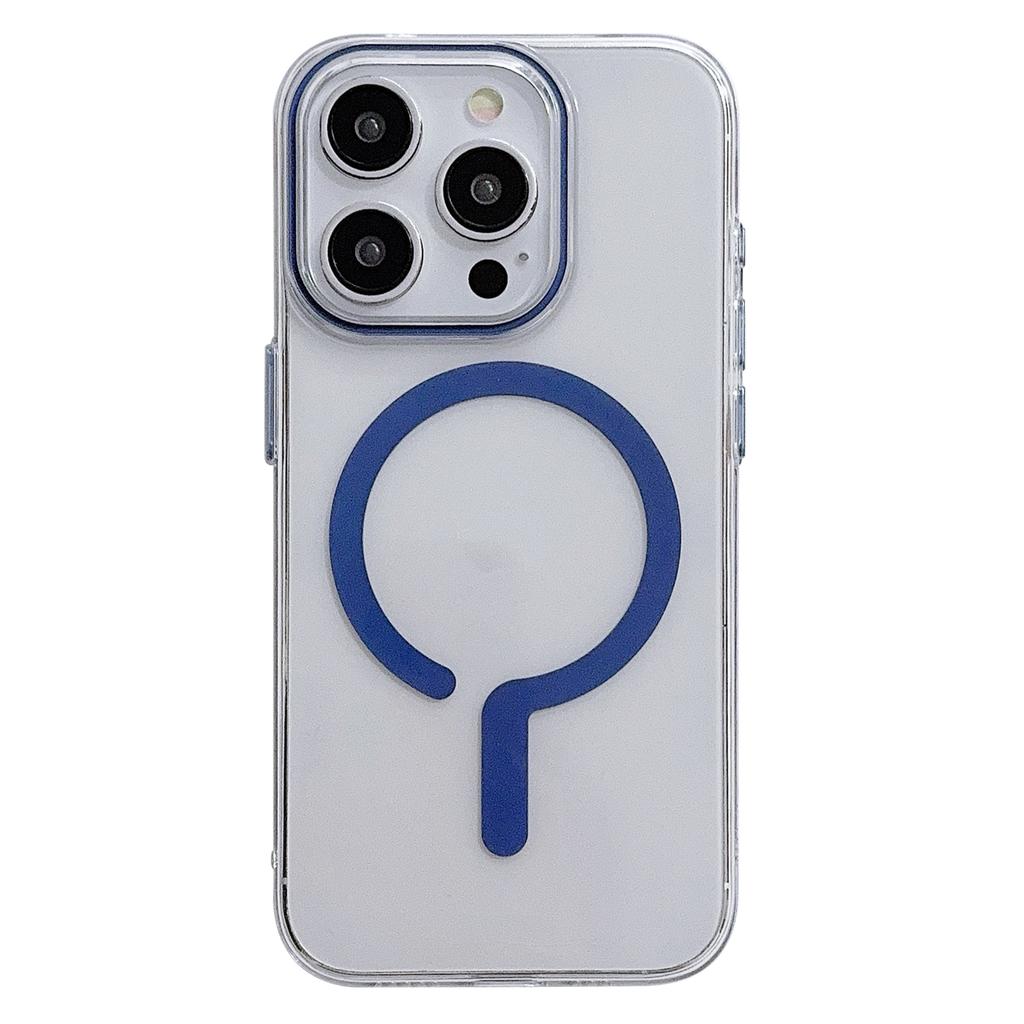 For iPhone 16 Pro Case Compatible with MagSafe Protective TPU+PC Phone Cover