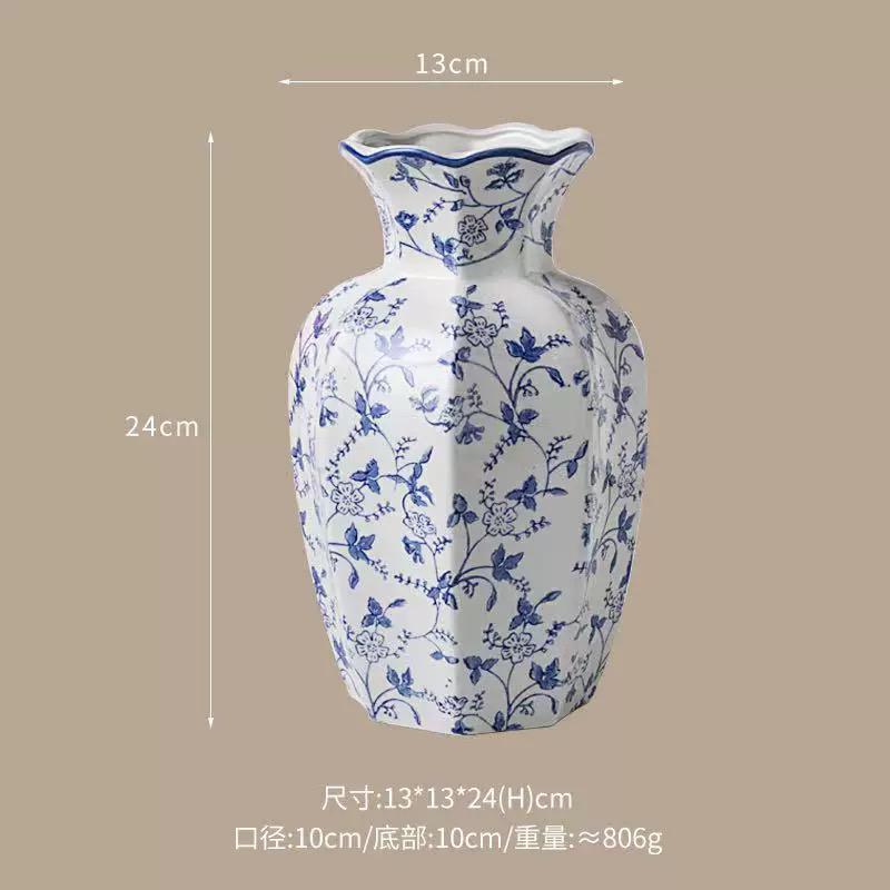 Plant Pots Table Decoration Ornaments Flower Arrangement Ceramic Vases Room Aesthetic Decor