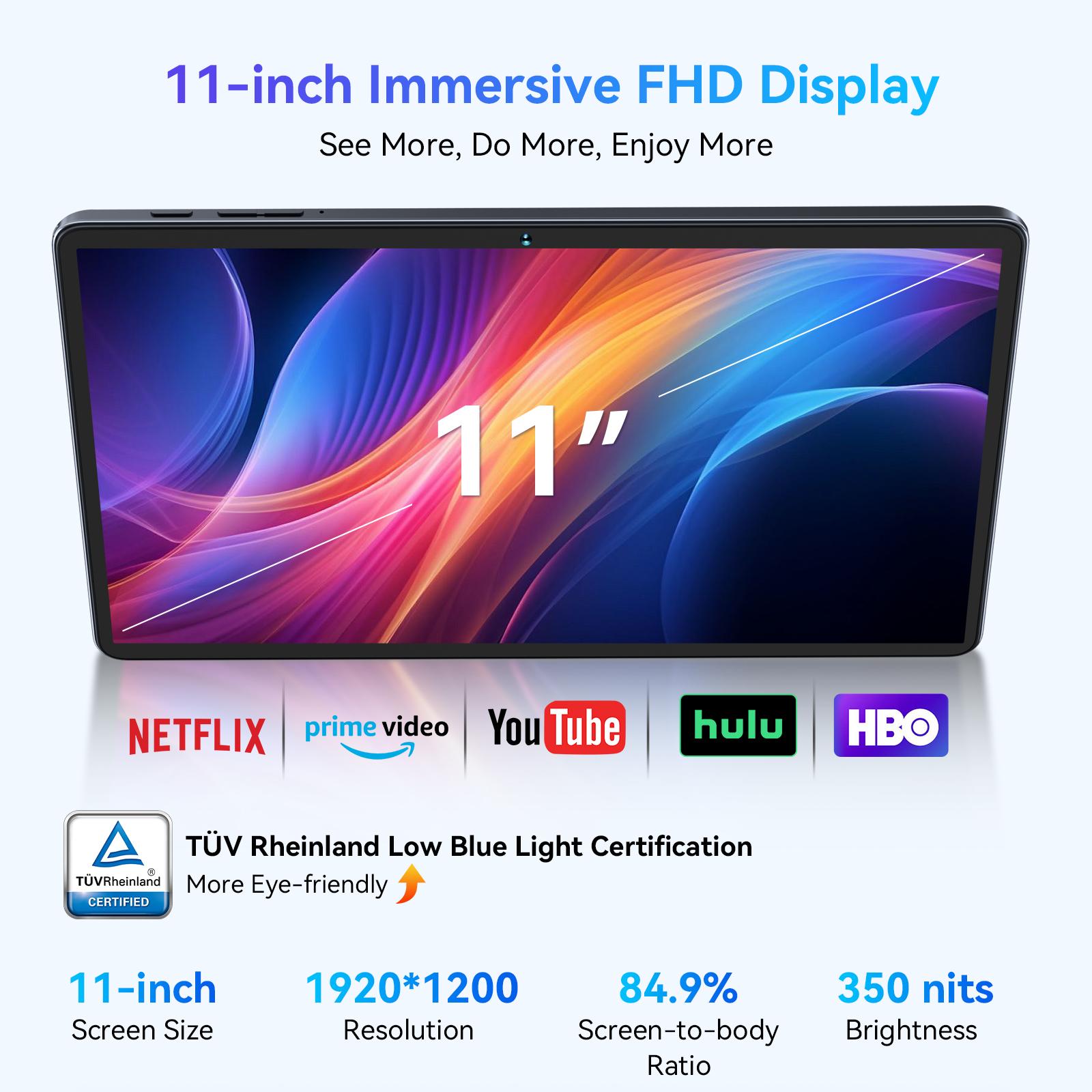 Comprar TABWEE 2025 W90 11 polegadas Tablet Android 15, 24 GB RAM