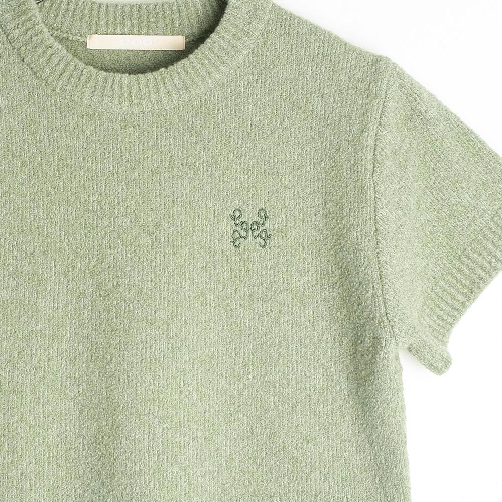 999Hyumeoniti Terry Boucle Short Sleeve (Apple Green)