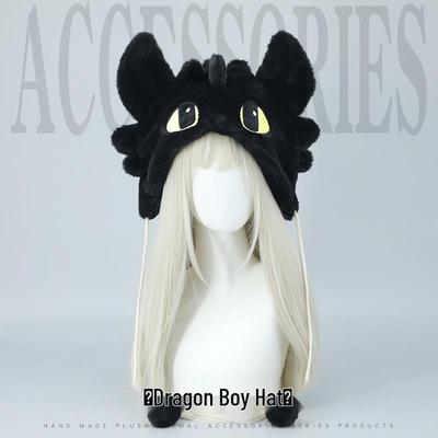 Anime Cat Ear Plush Hat - Cute, Warm, Versatile Tie-up Earflap for Trendy Style