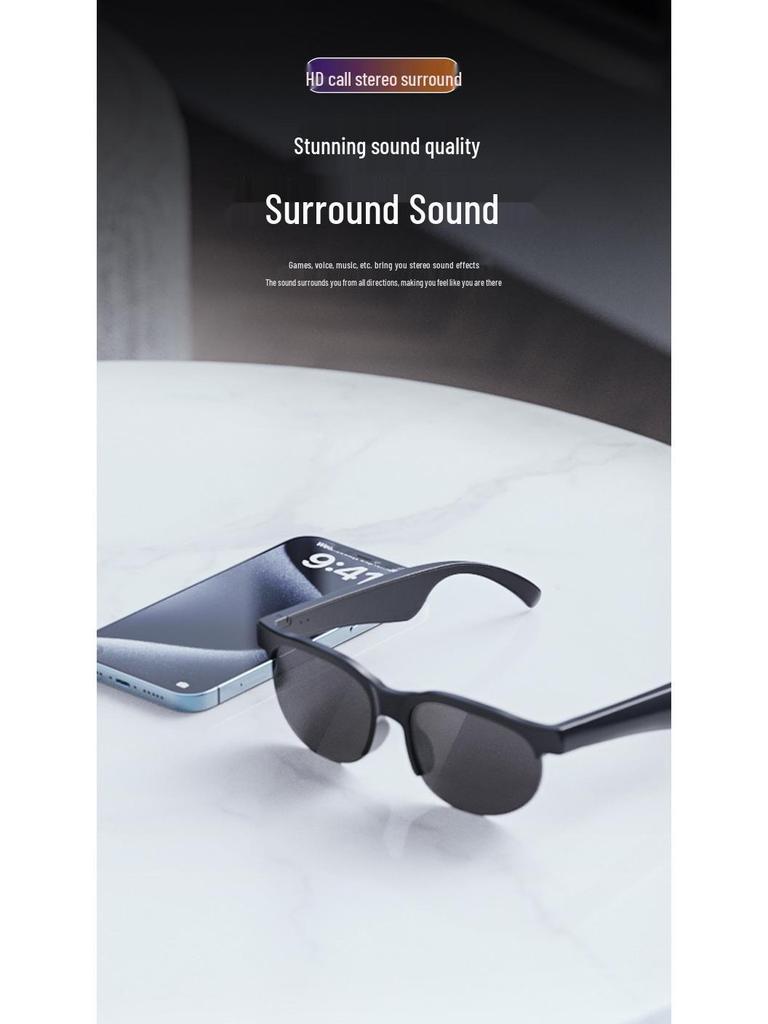 XG88Pro Bezdrátové Bluetooth Chytré brýle - Stereo sluchátka s otevřeným uchem pro cyklistiku a sport