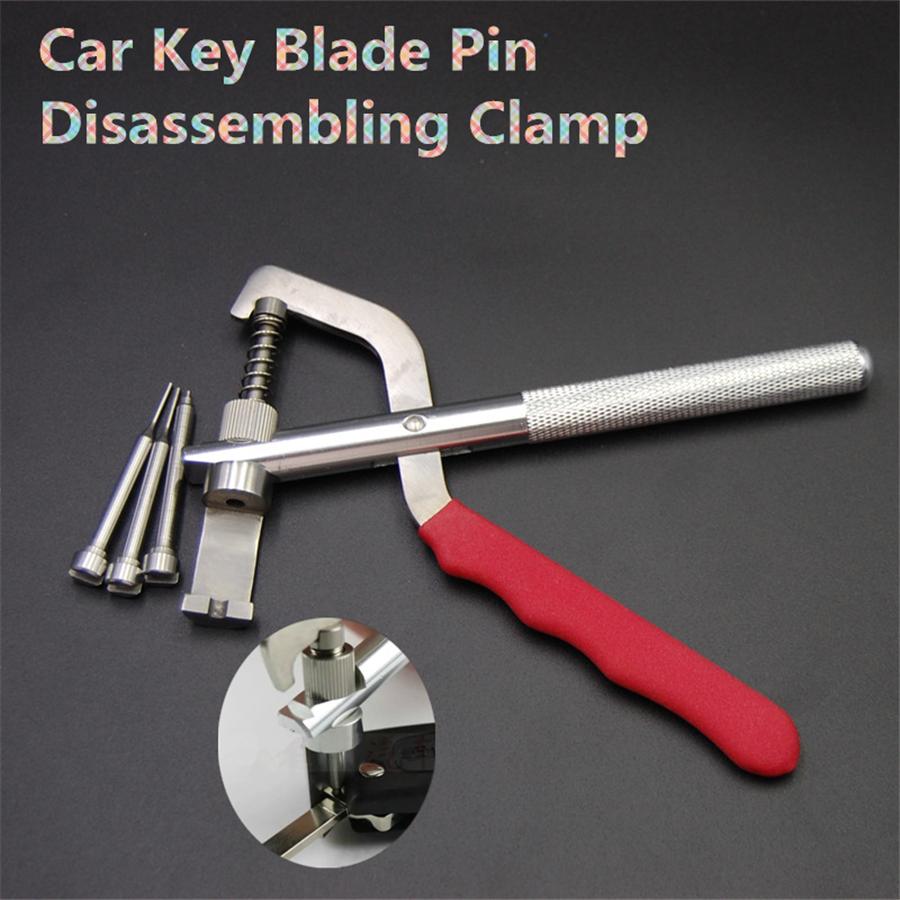 Universal Auto Telecomandă Cheie Auto Lamă Pin Dezmembrare Clește Piloți Instrumente de Blocare Cu Cutie