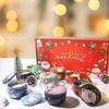Christmas Creative Aromatherapy Candle: Large-bellied Jar, Home Fragrance, Birthday Gift, Round Small Iron Box, Souvenir Gift
