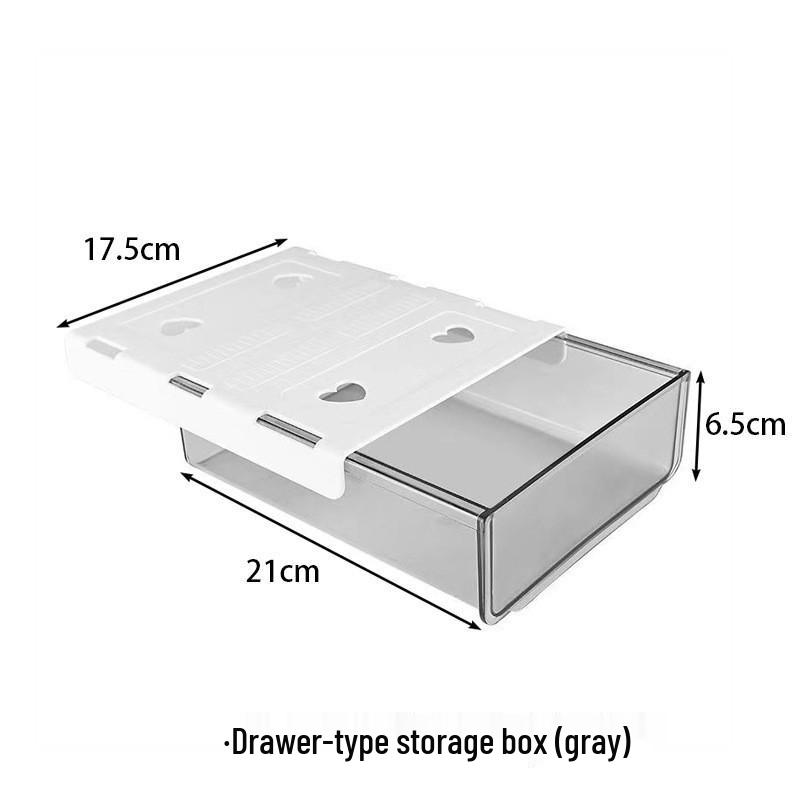 

Прозрачный самоклеящийся ящик под стол: Большой ящик для скрытого хранения для офисных столов