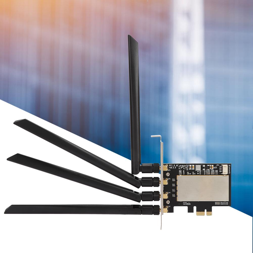 BCM94360CD Adapter NGFF To PCI E Converter Desktop Wireless Network Card Adapter Card