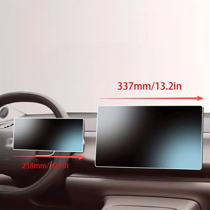 Gehärtetes Glas für Leapmotor C10 2024 2025 2026 Touchscreen Navigation GPS und Armaturenbrett Folien Schutz Zubehör