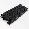 Disposable Black Elbow Material Straws Juice Drink Milk Tea Straws