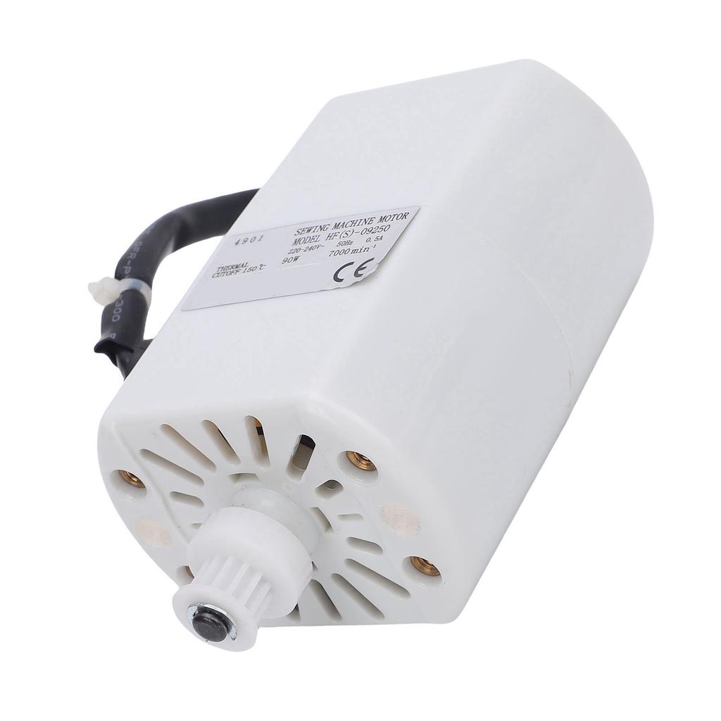 Home Sewing Machine Motor 50Hz 90W 7000RPM Electric Motor Replacement for Straight Curve Stitching Hemming