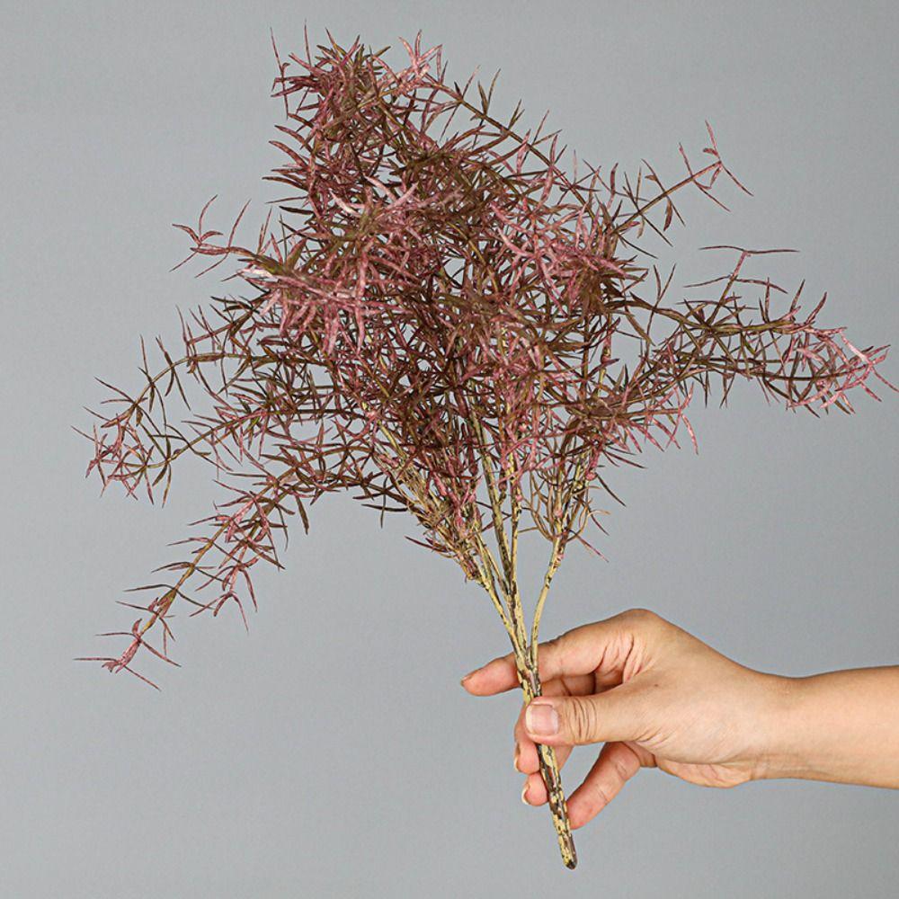 Realistische Künstliche Spargelzweige Handgemachte Fake-Pflanzen Dekoration für Wohnzimmer