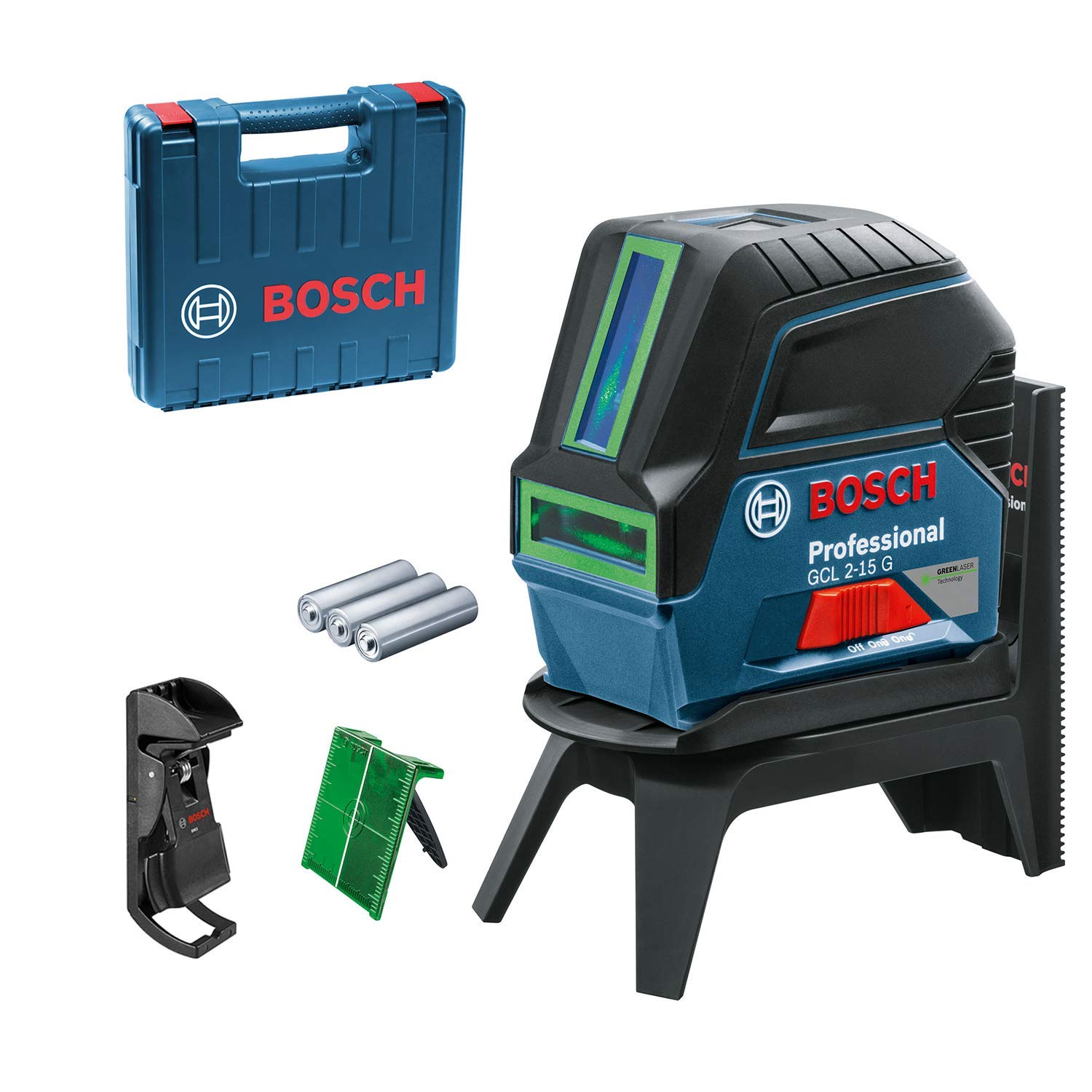 

Лазерний маркер Bosch Professional (Bosch) GCL2-15G [Оригінальний продукт] чорний