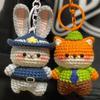 Wool Woven Keychain Finished Hand-made Animal Ornaments