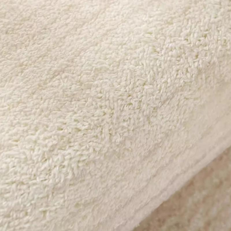 Fluffy Soft Lounge Floor Mat Thickend Plush Bedside Rug Cream Style Bedroom Decor Plush Irregular Shapes Carpets For Living Room