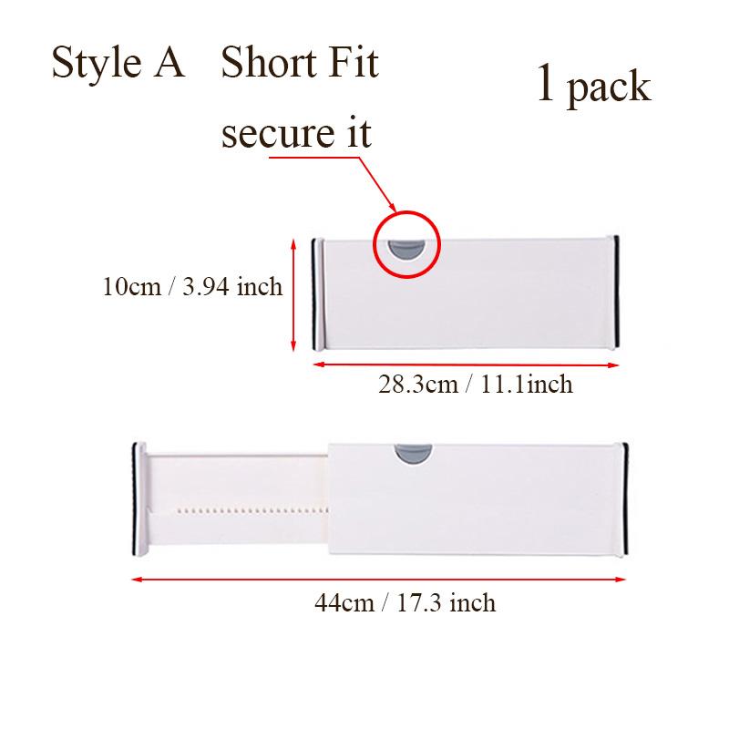 Adjustable Drawer Divider Organizer Expandable Separators For Clothes Underwear Socks Kitchen Utensils Storage Partition Board S