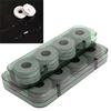 8/16pcs Fishing Tackle Foam Spools Line Box Winding Board Shaft Lure Hook Rig Bait Storage Case Pesca Accessories