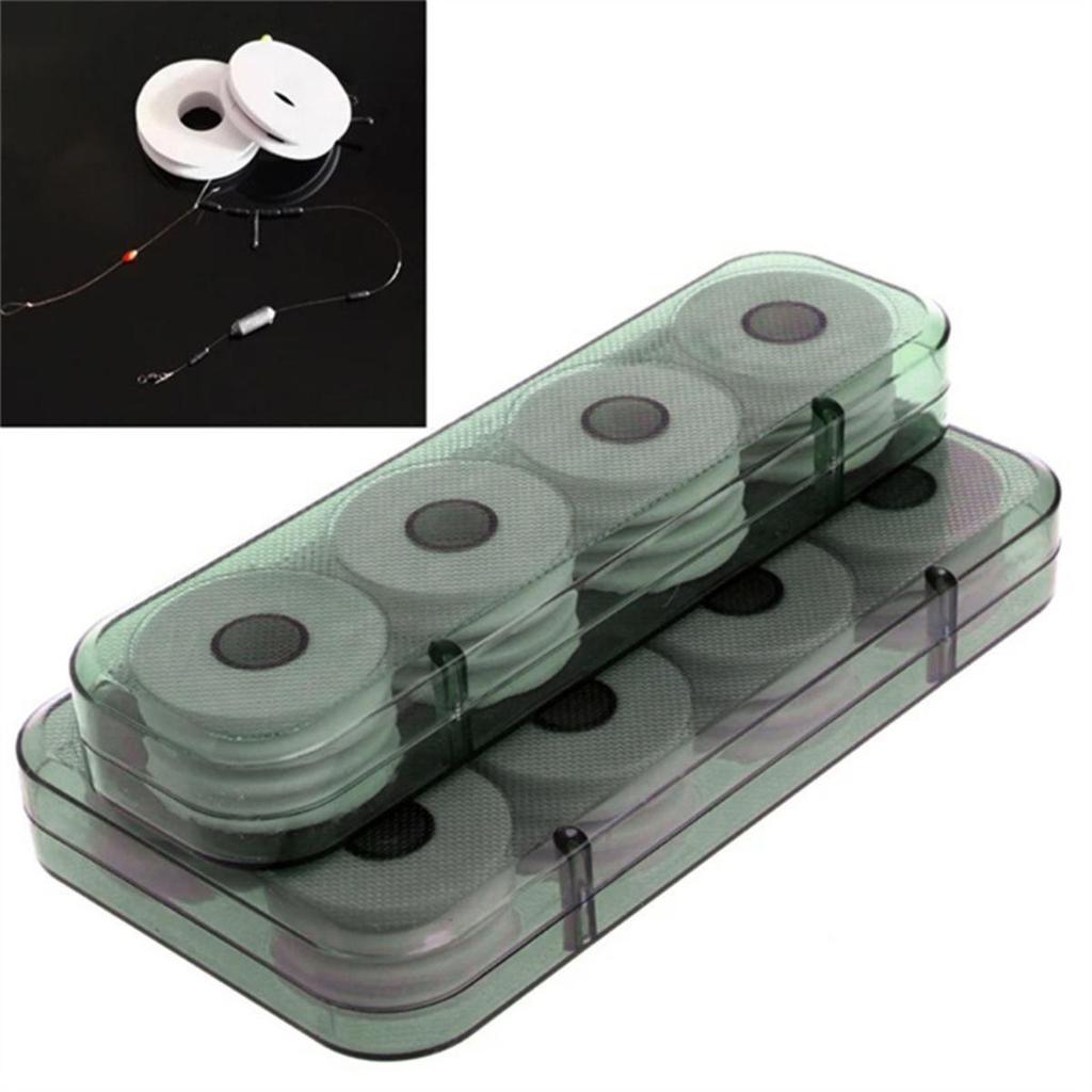 8/16pcs Fishing Tackle Foam Spools Line Box Winding Board Shaft Lure Hook Rig Bait Storage Case Pesca Accessories