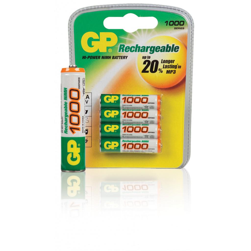 Buy GP NIMH AAA Micro Penlite Rechargeable Batteries at affordable