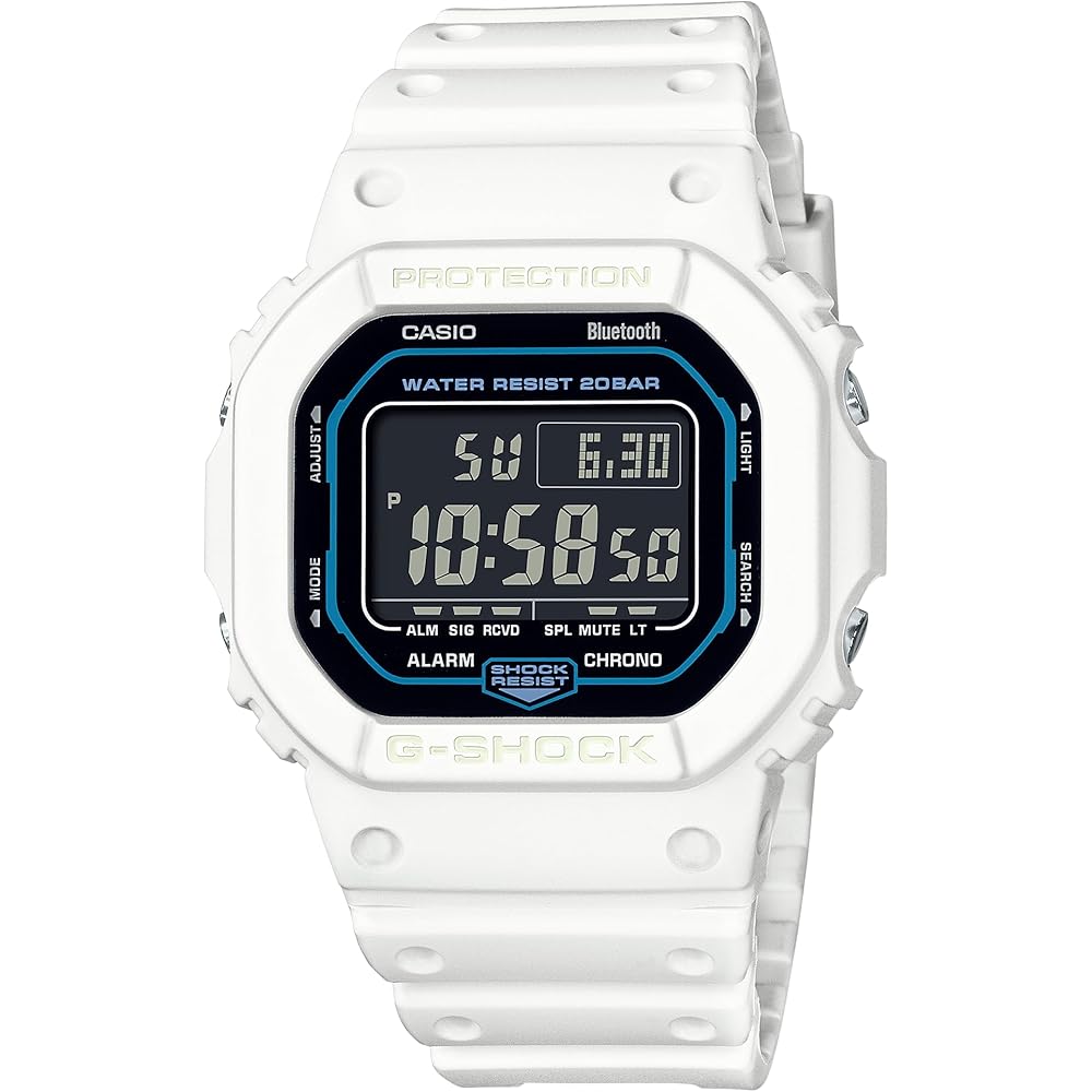 

Casio G-Shock Sci-Fi World DW-B5600SF-7 Men s Watch Smartphone Link White Black Overseas Model