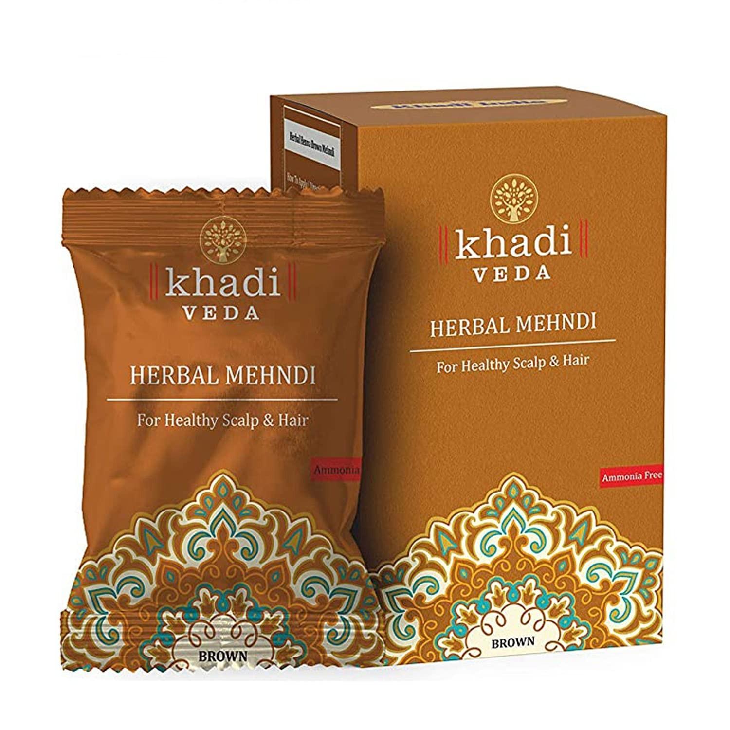 

@ Herbal Mehndi Henna Powder Brown Color 100gm Zr-5071-60%Off