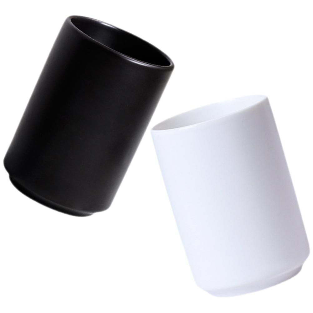 2Pcs Ceramic Straight Cup Premium Quality Frosted Bottom Design Japanese Tea Cup Multi Purpose Home Office Use