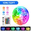 USB RGB Led Strip TV Backlight , 1M-30M 5V Music Sync APP Color Changing, LED Lights for Room Home Party Bedroom Decoration