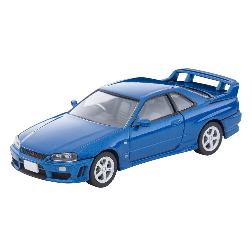 TOMYTEC Tomica Limited Vintage Neo 1 64 LV-N353b Nissan Skyline 2-Door Sports Coupe 25GT TURBO Optional Parts Blue 2000 Model Finished Product 335306