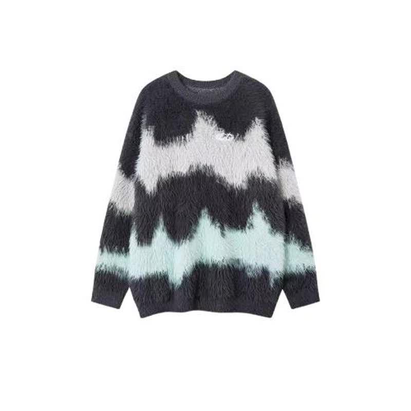 Unisex Plush Knit Sweater: Cozy Loose Fit for Autumn & Winter 3XL
