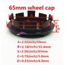 4pcs 56mm 60mm 65mm 68mm Car Wheel hub Center Cap emblem Badge covers sticker Decals no logo for Paste Wheel Center