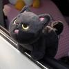 Cartoon Design Black Cat Plush Toy Grey Cat Stuffed Toys Cute Doll Stuffed Animals  Birthday Gifts