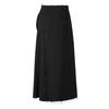 Recorde Raw Edge Detail Flare Long Skirt_Rqkaw23542Bkx