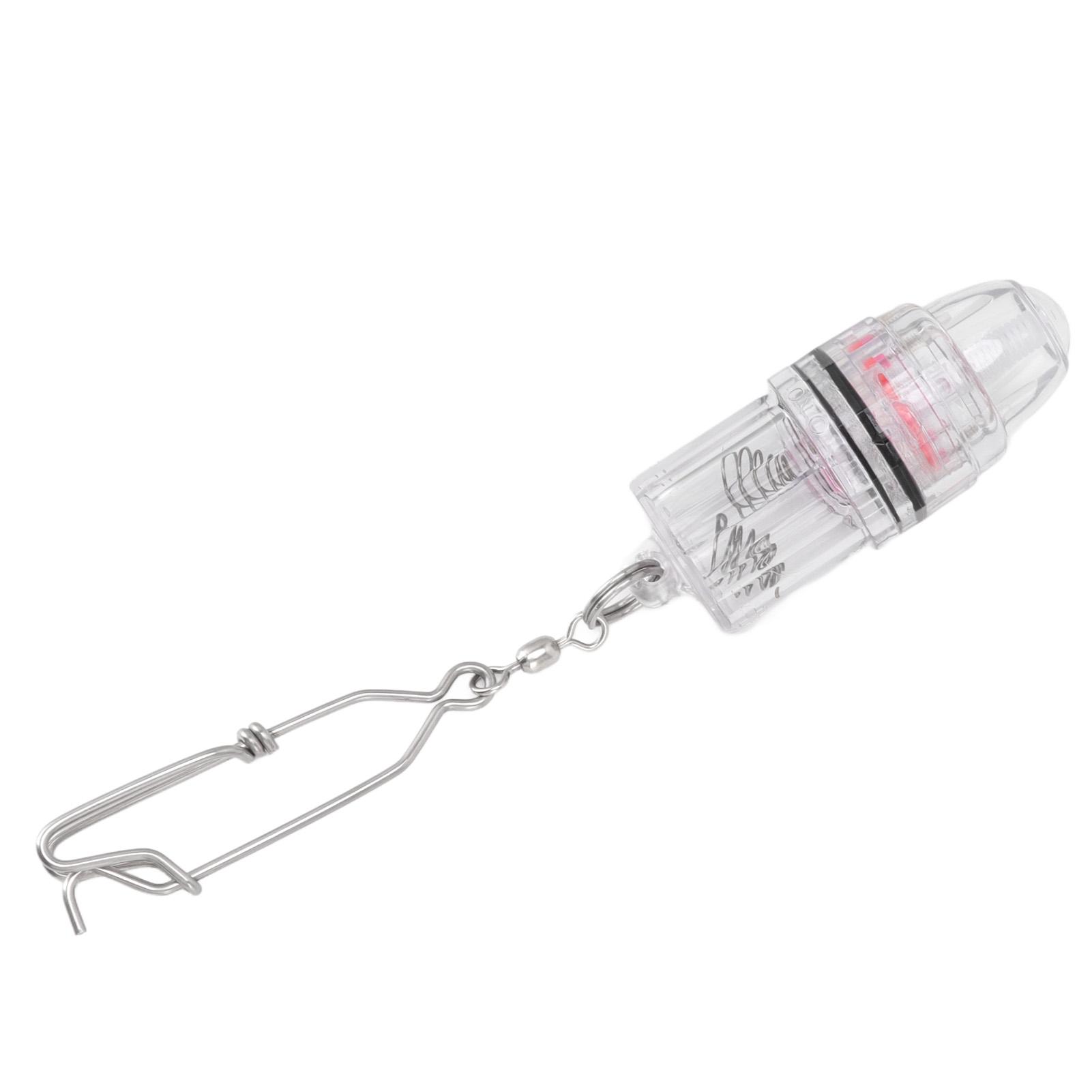 

Fish Attracting Indicator Underwater Deep Drop LED Fish Lure Light with Metal Reinforced Large Pin Hook for Fishing Tool Red красный